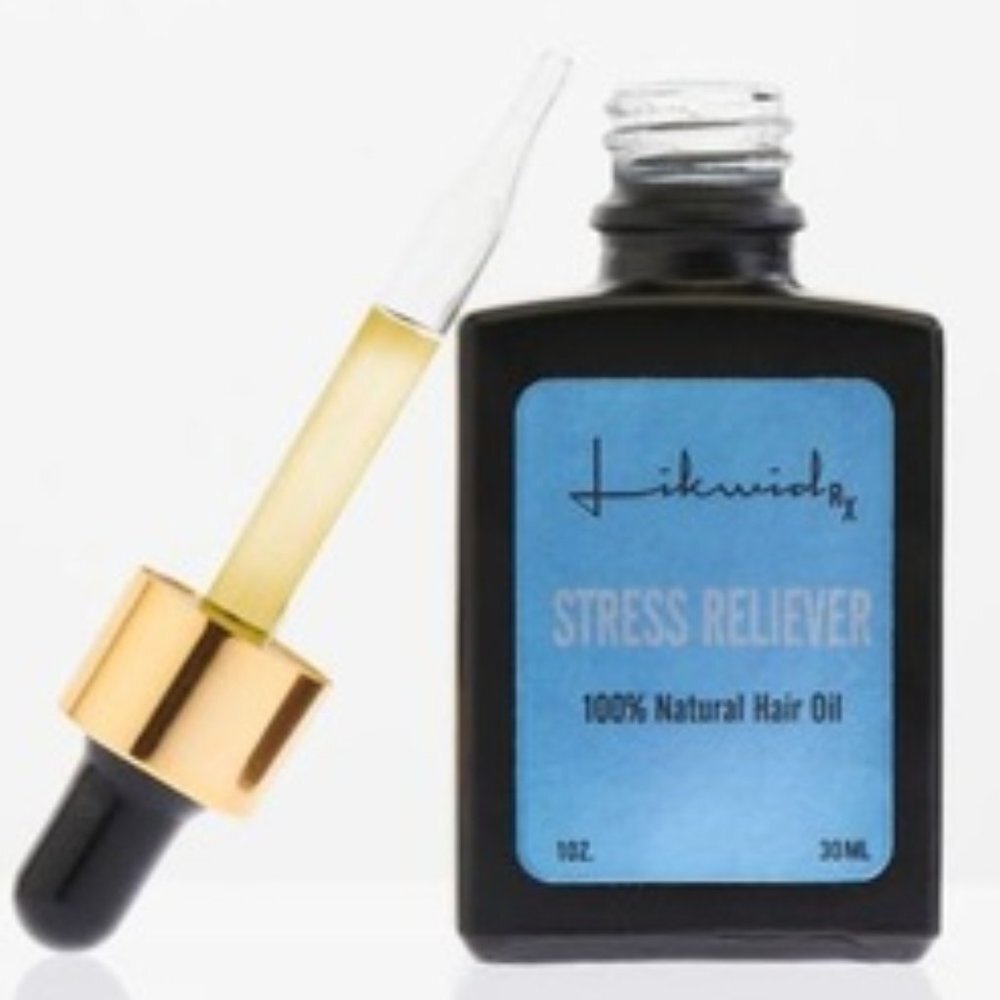 Likwid Rx Stress Reliever Natural Hair Oil - Picture 2 of 4